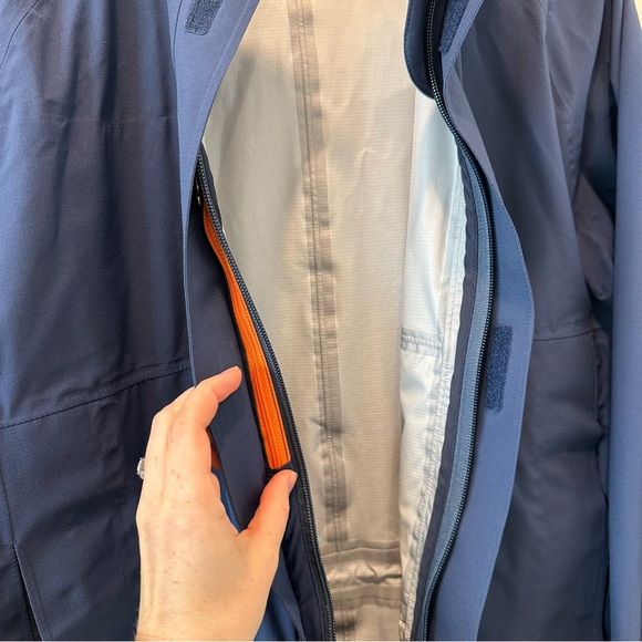 Peter Millar Water Resistant Windbreaker Rain Jacket Navy Crown Sport Small - Picture 7 of 16